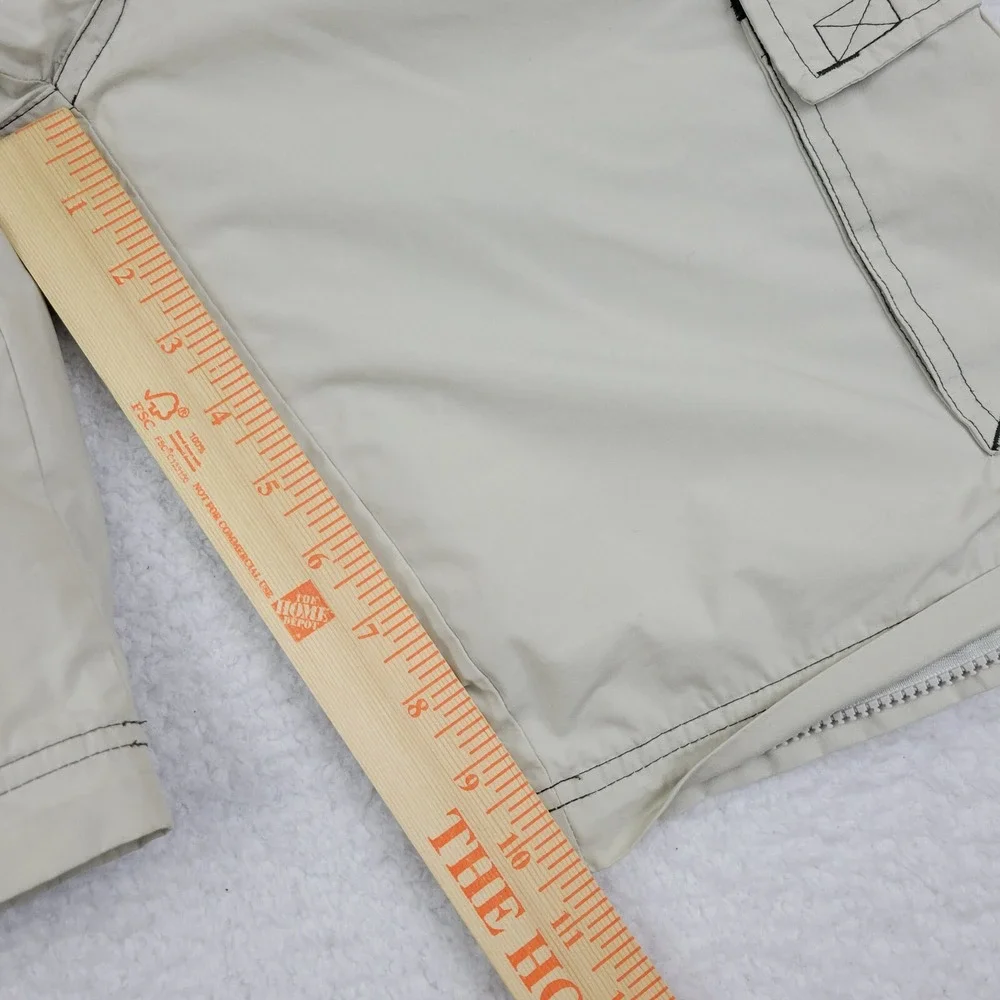 Old Navy All‎ Weather Cargo Shorts Boys 14 Beige Cotton Blend Outdoor Casual